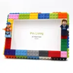 DIY Children s Building Block Photo Frame tag1