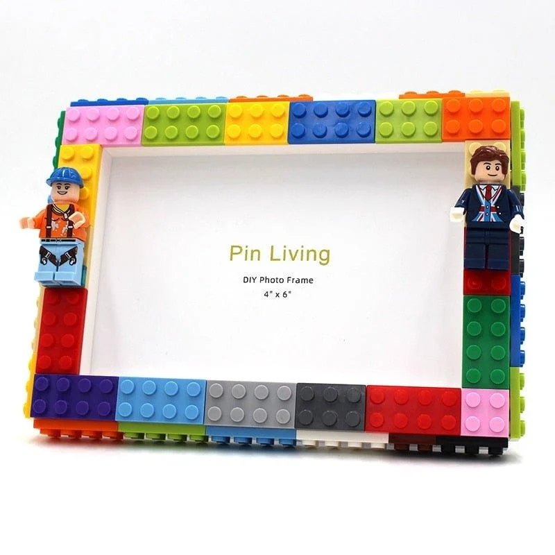 DIY Children's Building Block Photo Frame -  - #tag1#