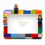 DIY Children s Building Block Photo Frame tag1