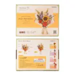 DIY Flower Bouquet Wooden Floral Jigsaw tag1