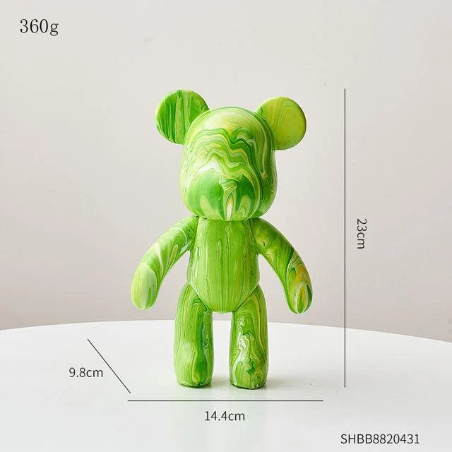 DIY Graffiti Bear Figurine -  - #tag1#