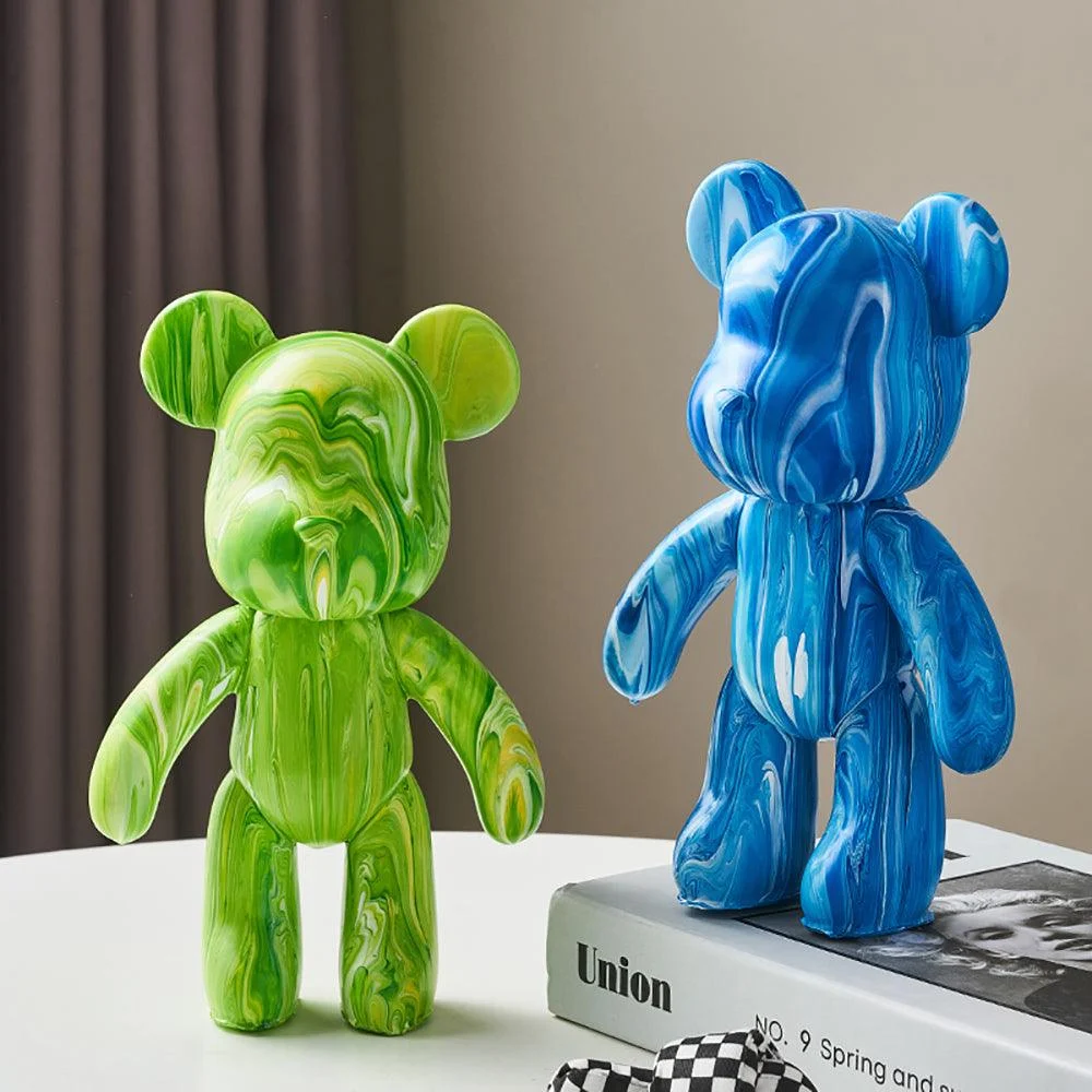 DIY Graffiti Bear Figurine -  - #tag1#