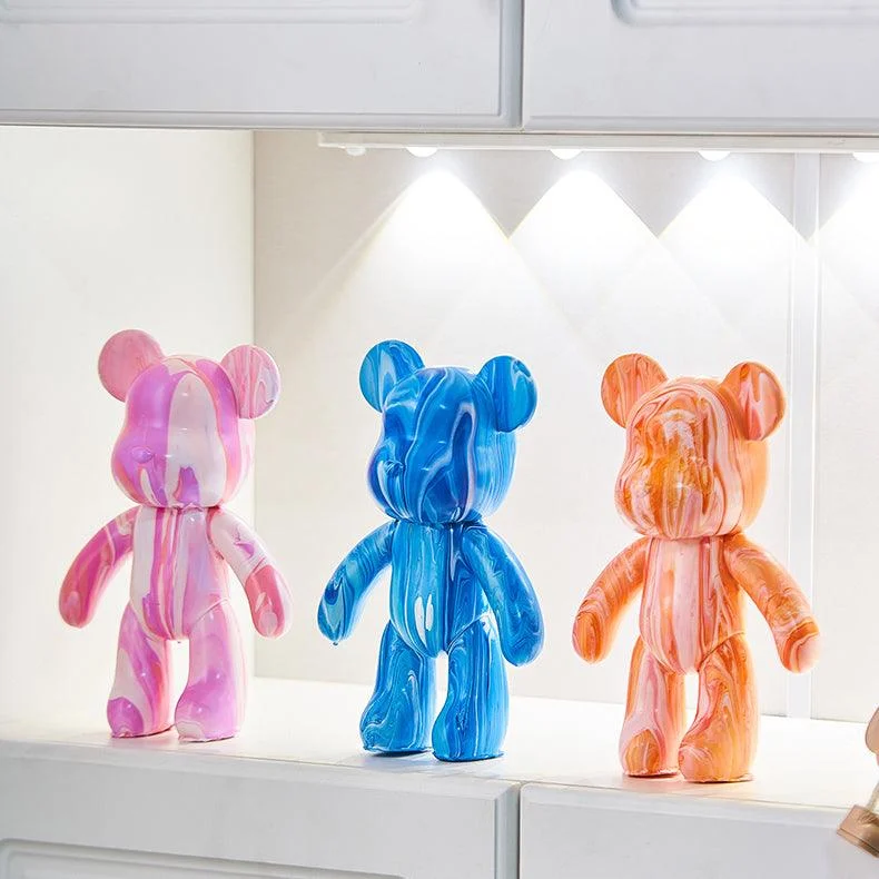 DIY Graffiti Bear Figurine -  - #tag1#