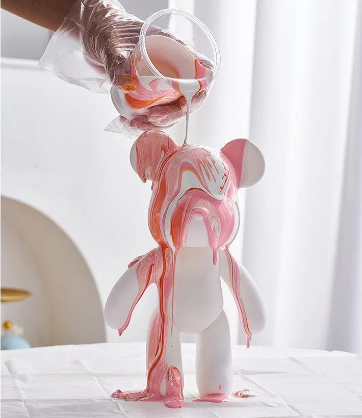 DIY Graffiti Bear Figurine -  - #tag1#
