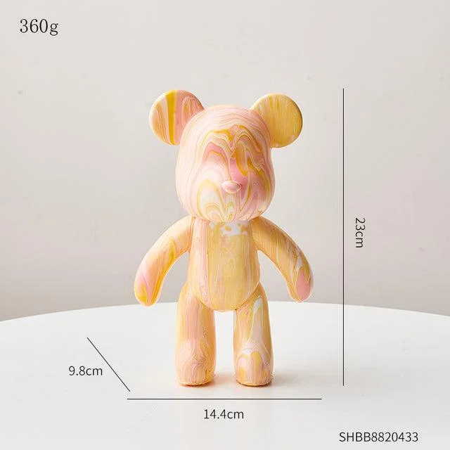 DIY Graffiti Bear Figurine -  - #tag1#