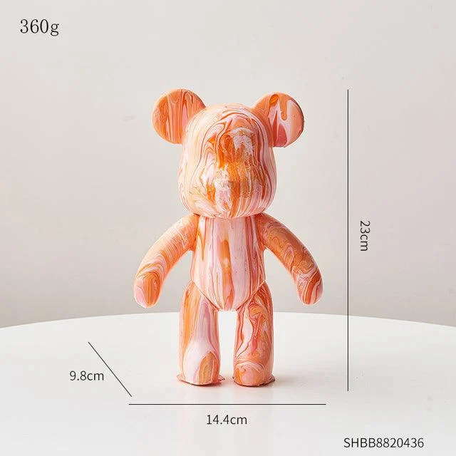 DIY Graffiti Bear Figurine -  - #tag1#