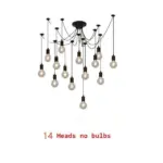 DIY Hanging Spider Chandelier Lamp tag1