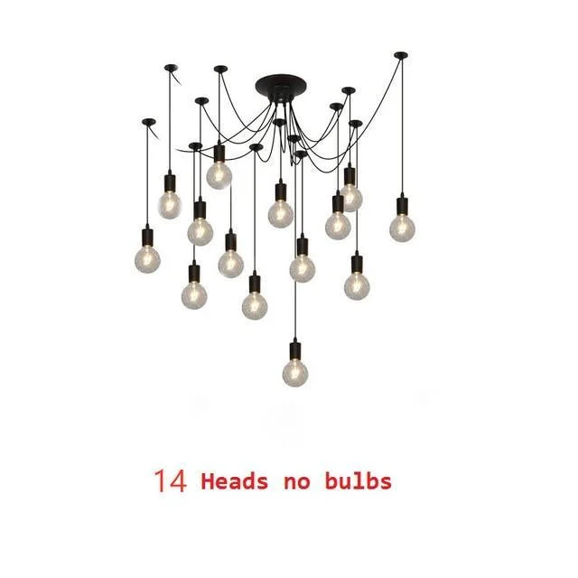 DIY Hanging Spider Chandelier Lamp -  - #tag1#