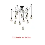 DIY Hanging Spider Chandelier Lamp tag1
