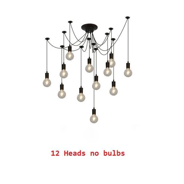 DIY Hanging Spider Chandelier Lamp -  - #tag1#