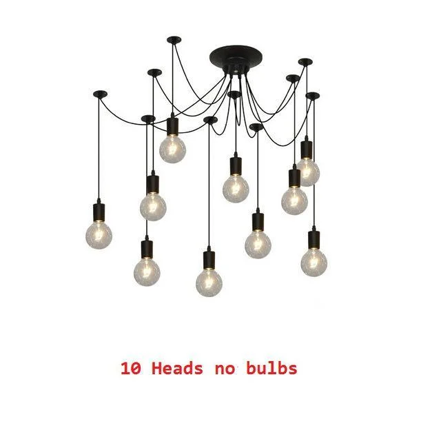 DIY Hanging Spider Chandelier Lamp -  - #tag1#