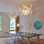 DIY Illumination Ingo Maurer Zettel Chandelier Personalized Lighting