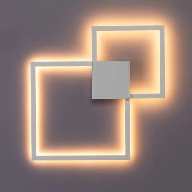 DIY LED Square/Circle Wall Lamp -  - #tag1#