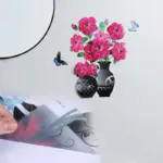 DIY_Plant_Vase_3D_Stereo_Stickers_Self-Adhesive_-_-_tag1_-4201091 DIY Plant Vase 3D Stereo Stickers Self Adhesive tag1