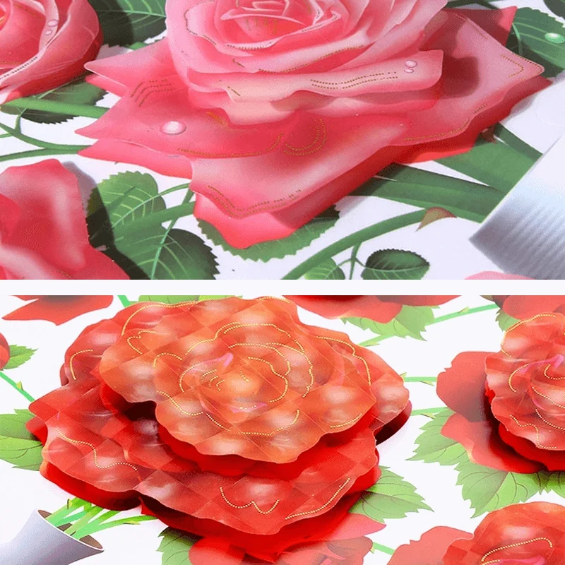 DIY Plant Vase 3D Stereo Stickers Self-Adhesive -  - #tag1#