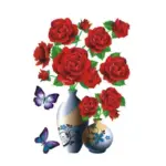 DIY_Plant_Vase_3D_Stereo_Stickers_Self-Adhesive_-_-_tag1_-4201173 DIY Plant Vase 3D Stereo Stickers Self Adhesive tag1