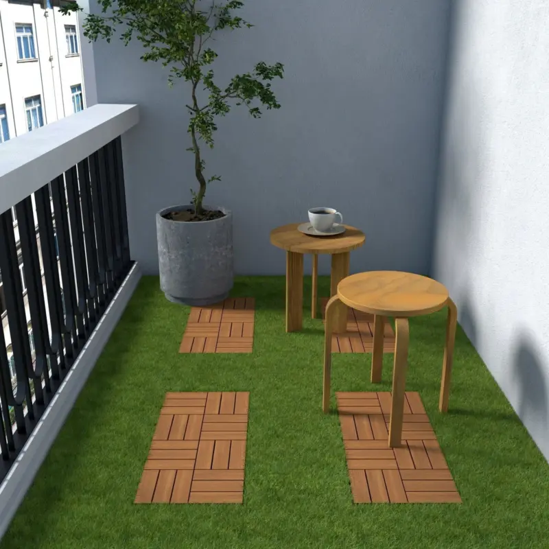 DIY Wooden Deck Tiles tag1