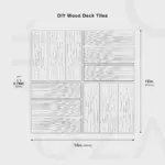 DIY Wooden Deck Tiles tag1
