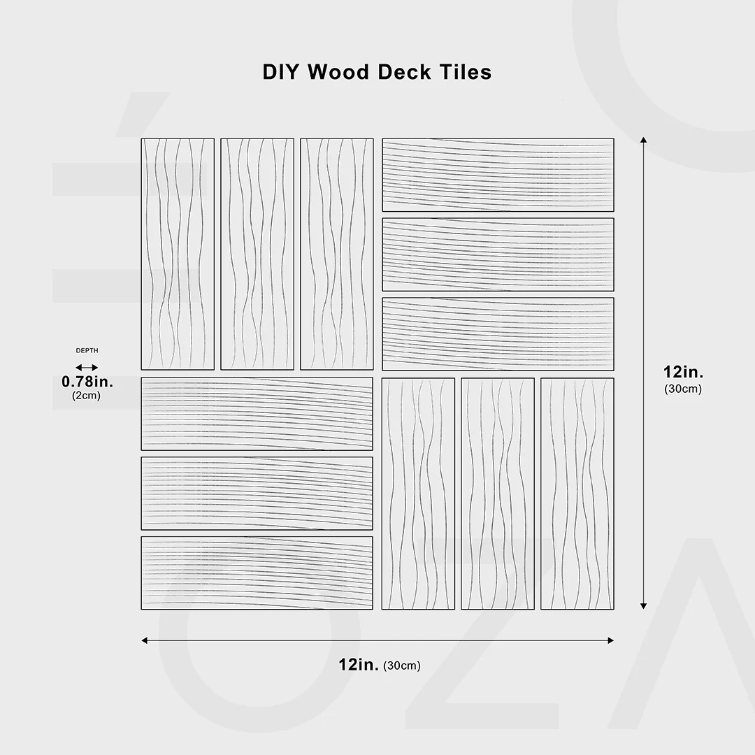 DIY Wooden Deck Tiles -  - #tag1#
