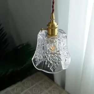 Homeko Mini Glass Clear Pendant Light