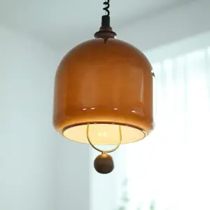 Homeko Glass Lantern Pendant LED Light