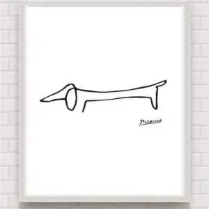 "DOG" By Pablo Picasso -  - #tag1#