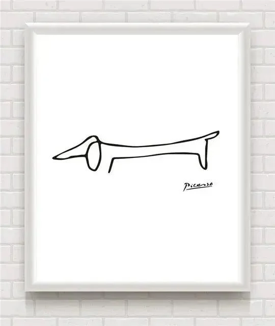 "DOG" By Pablo Picasso -  - #tag1#
