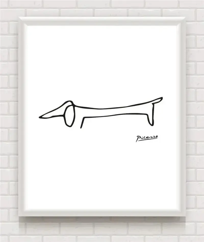 DOG By Pablo Picasso tag1