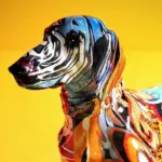 Dachshund Sculpture tag1