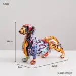 Dachshund_Sculpture_Graffiti_Style_Living_Room_Decoration_Resin_-_-_tag1_-4191139 Dachshund Sculpture Graffiti Style Living Room Decoration Resin tag1