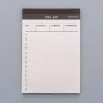 Daily Planning Checklist tag1