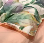 Dainty Sunflower Duvet Cover Set Made of Egyptian Cotton tag1