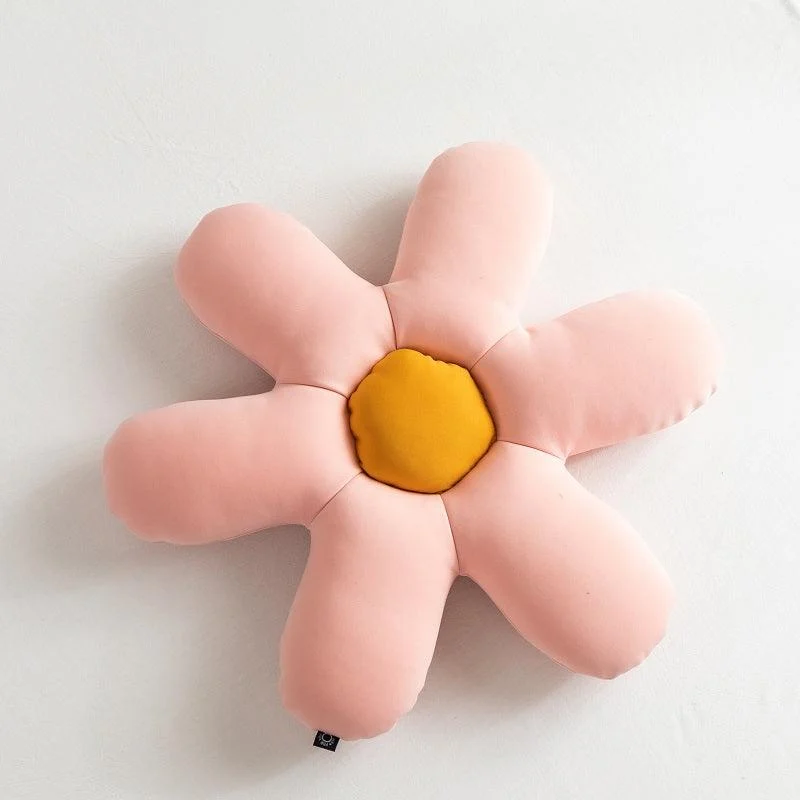 Daisy Flower Decorative Cute Cushion Pillow -  - #tag1#