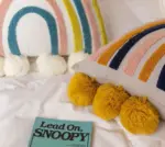 Daisy Flower Decorative Cute Cushion Pillow tag1