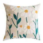 Daisy Pillow Cover tag1