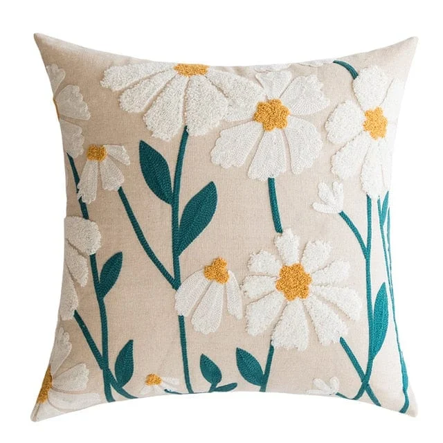 Daisy Pillow Cover -  - #tag1#