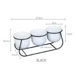 Daja Modern White Ceramic Flower Pots tag1