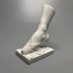 Dancer s Foot Sculpture tag1