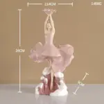 Dancing Ballet Girl Figurine tag1
