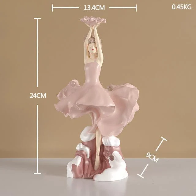Dancing Ballet Girl Figurine -  - #tag1#
