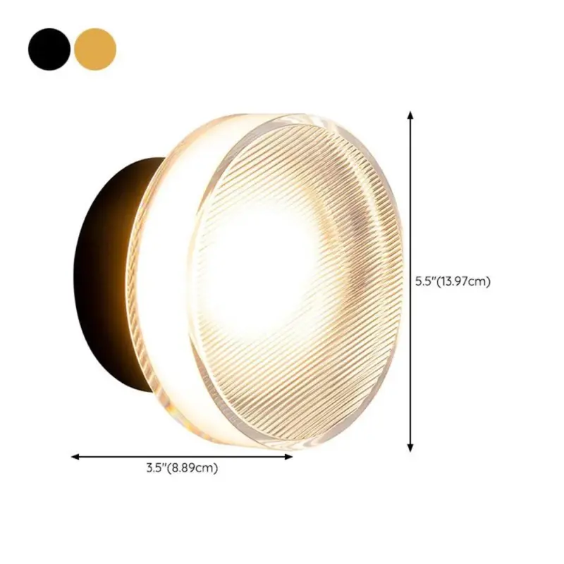 DanishDesignerAcrylicLedWallLamp