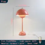DanishMeadow Mushroom Shaped Macaron Table Lamp tag1