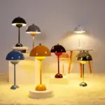 DanishMeadow Mushroom Shaped Macaron Table Lamp tag1