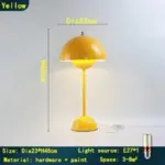 DanishMeadow Mushroom Shaped Macaron Table Lamp tag1