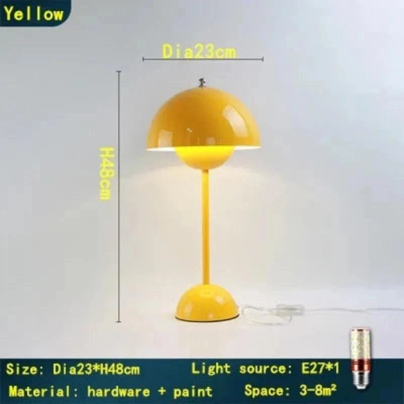 DanishMeadow - Mushroom Shaped Macaron Table Lamp -  - #tag1#