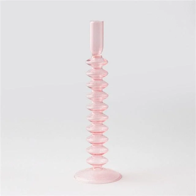 Danish Pastel Colorful Layered Candle Stick -  - #tag1#