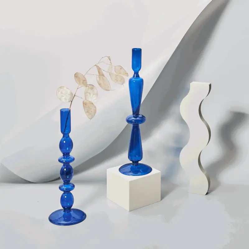 Danish Pastel Colorful Layered Candle Stick tag1