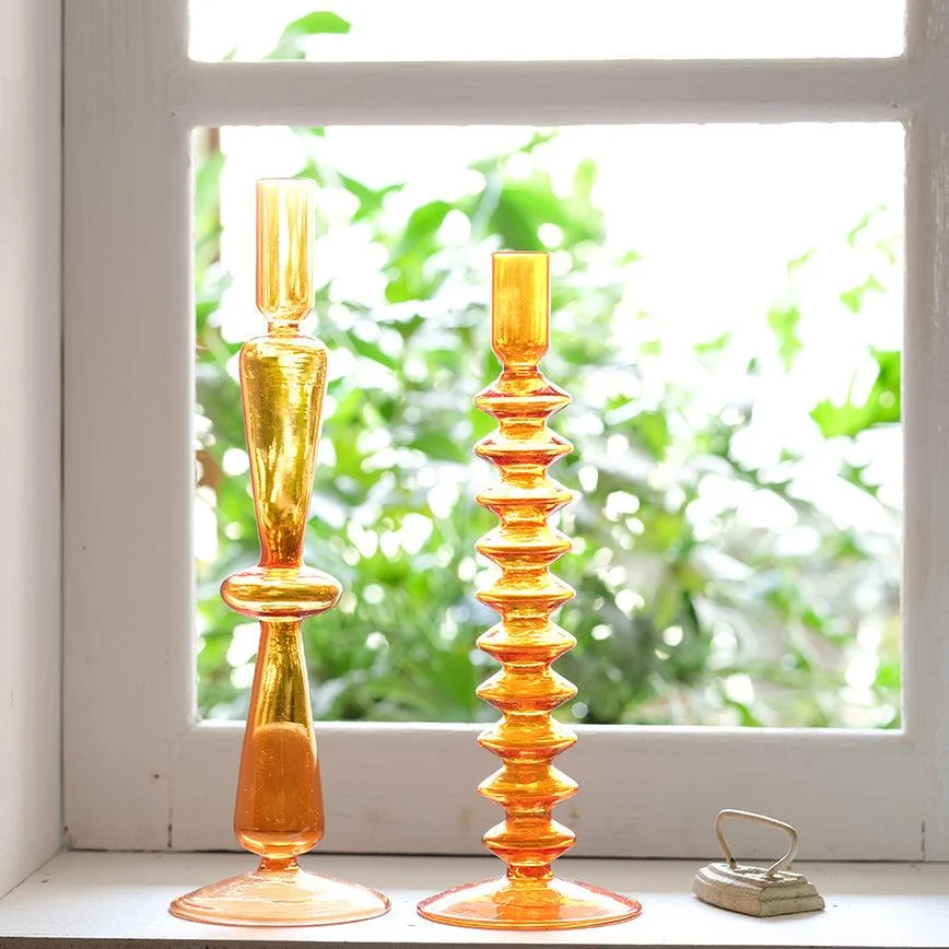 Danish Pastel Colorful Layered Candle Stick -  - #tag1#
