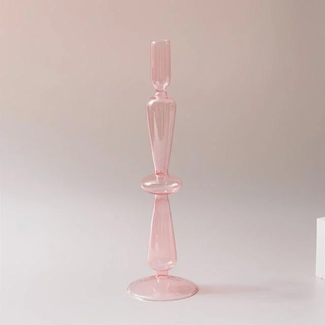 Danish Pastel Colorful Layered Candle Stick -  - #tag1#