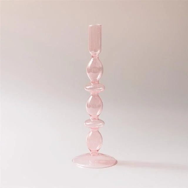 Danish Pastel Colorful Layered Candle Stick -  - #tag1#
